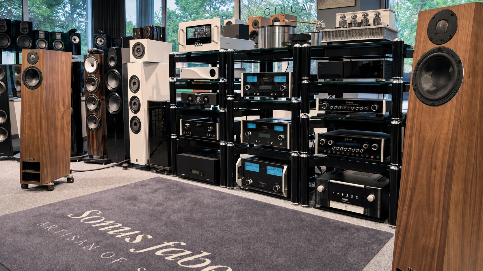 High-End komponenty a reprosoustavy v showroomu VIPaudio