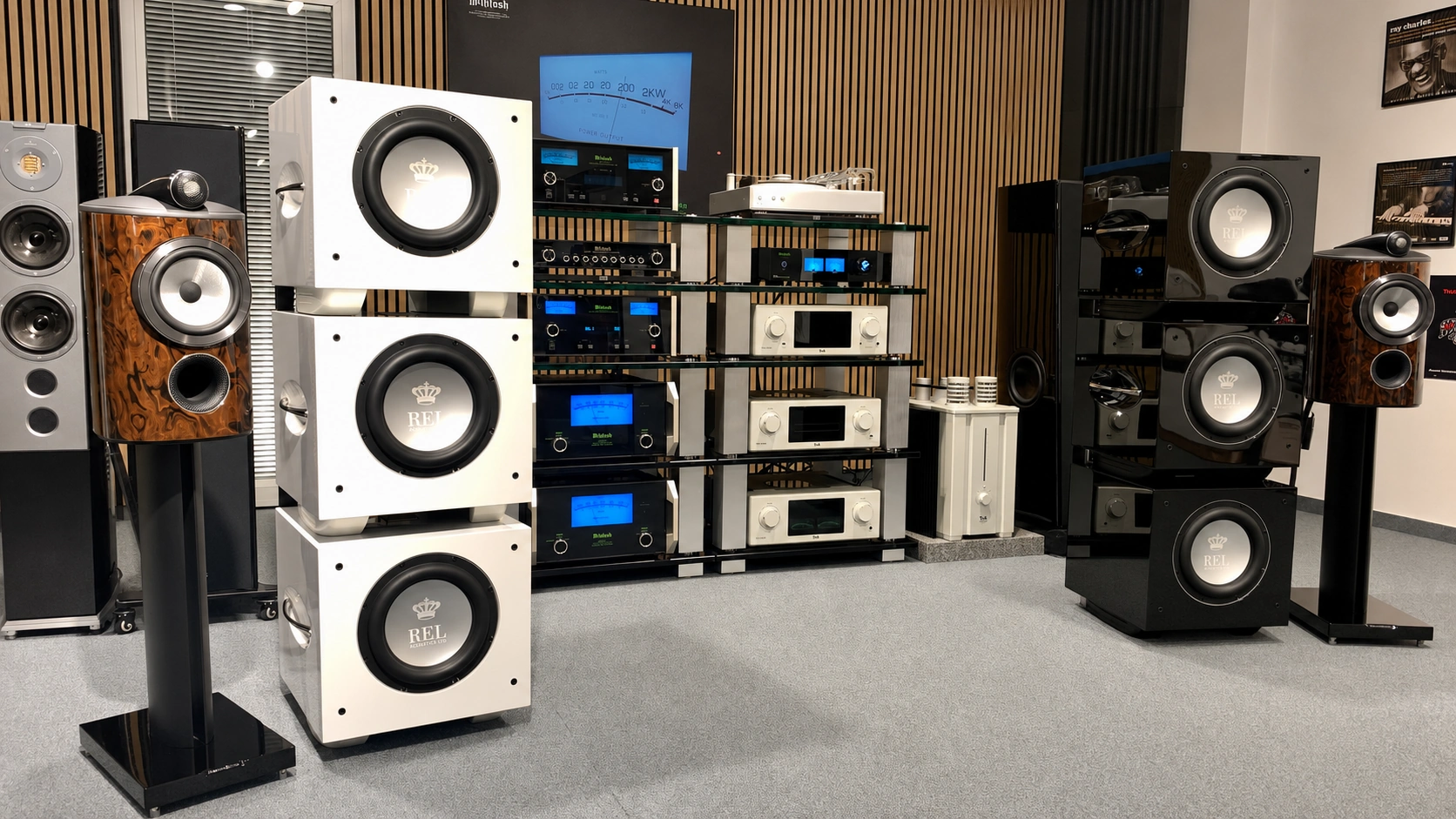 Poslechový showroom VIPaudio s prémiovou audiotechnikou
